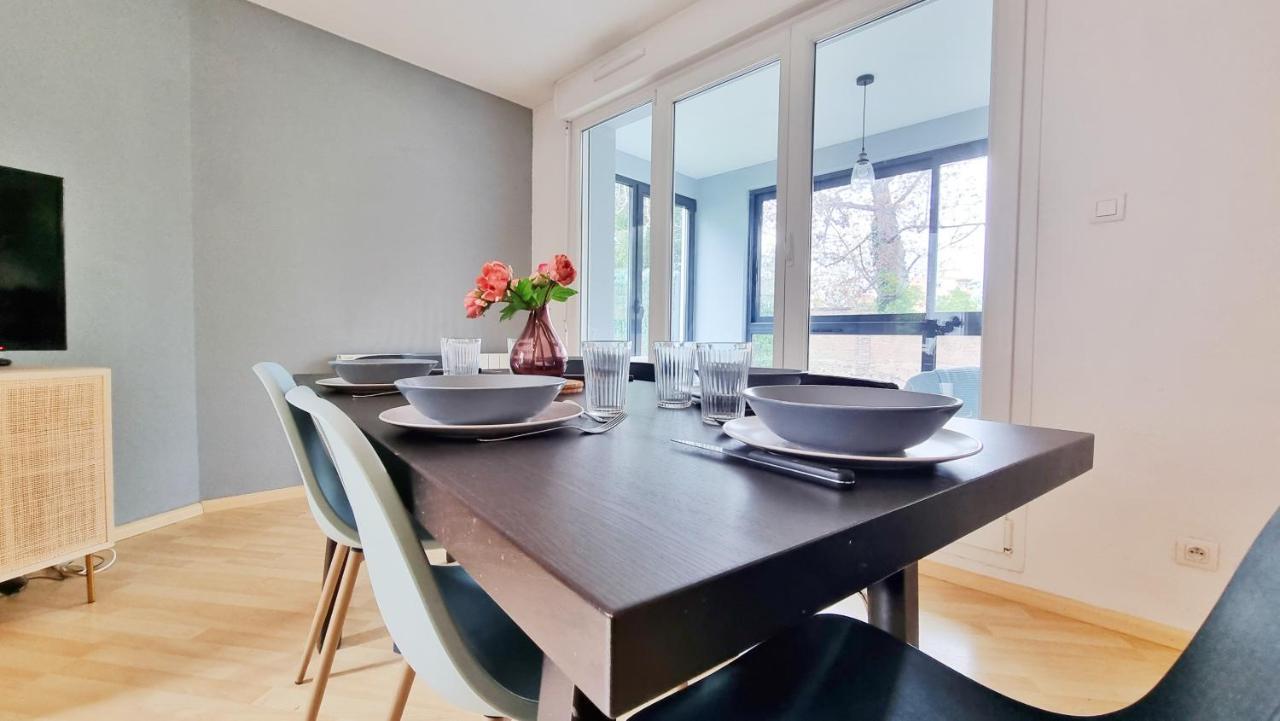 Chez Margot & Fawaz - Parking - 3 Chambres - Jardin - Relax Bnb กอลมาร์ ภายนอก รูปภาพ