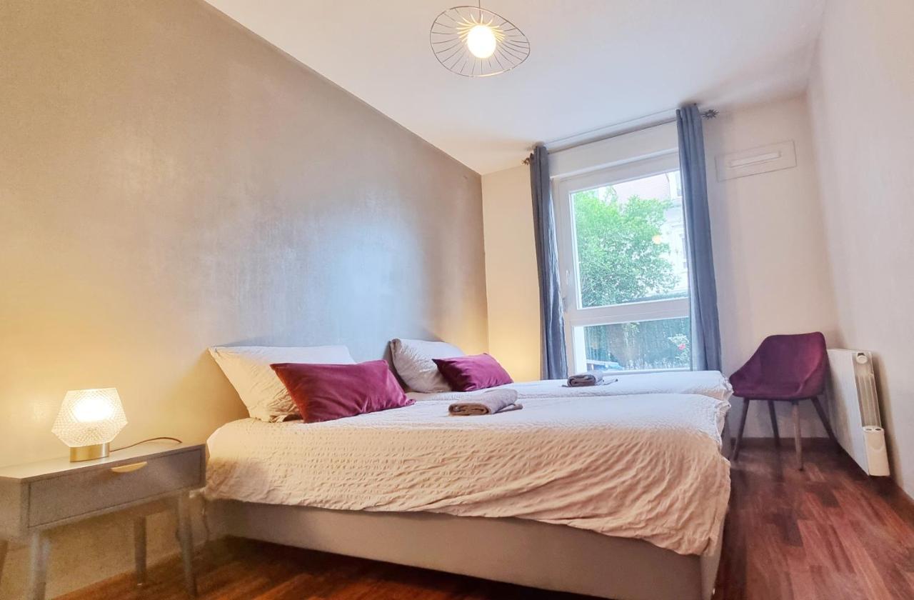 Chez Margot & Fawaz - Parking - 3 Chambres - Jardin - Relax Bnb กอลมาร์ ภายนอก รูปภาพ