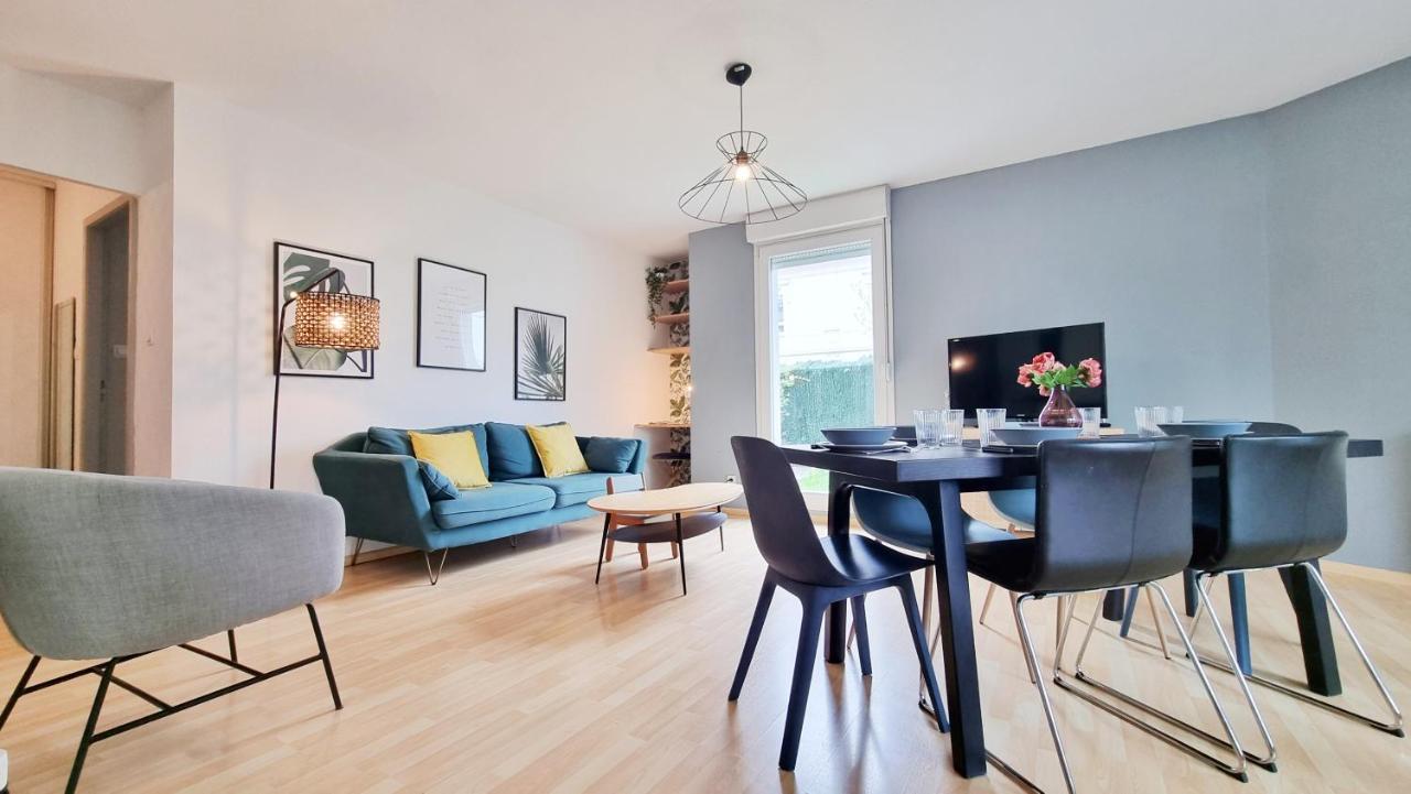 Chez Margot & Fawaz - Parking - 3 Chambres - Jardin - Relax Bnb กอลมาร์ ภายนอก รูปภาพ